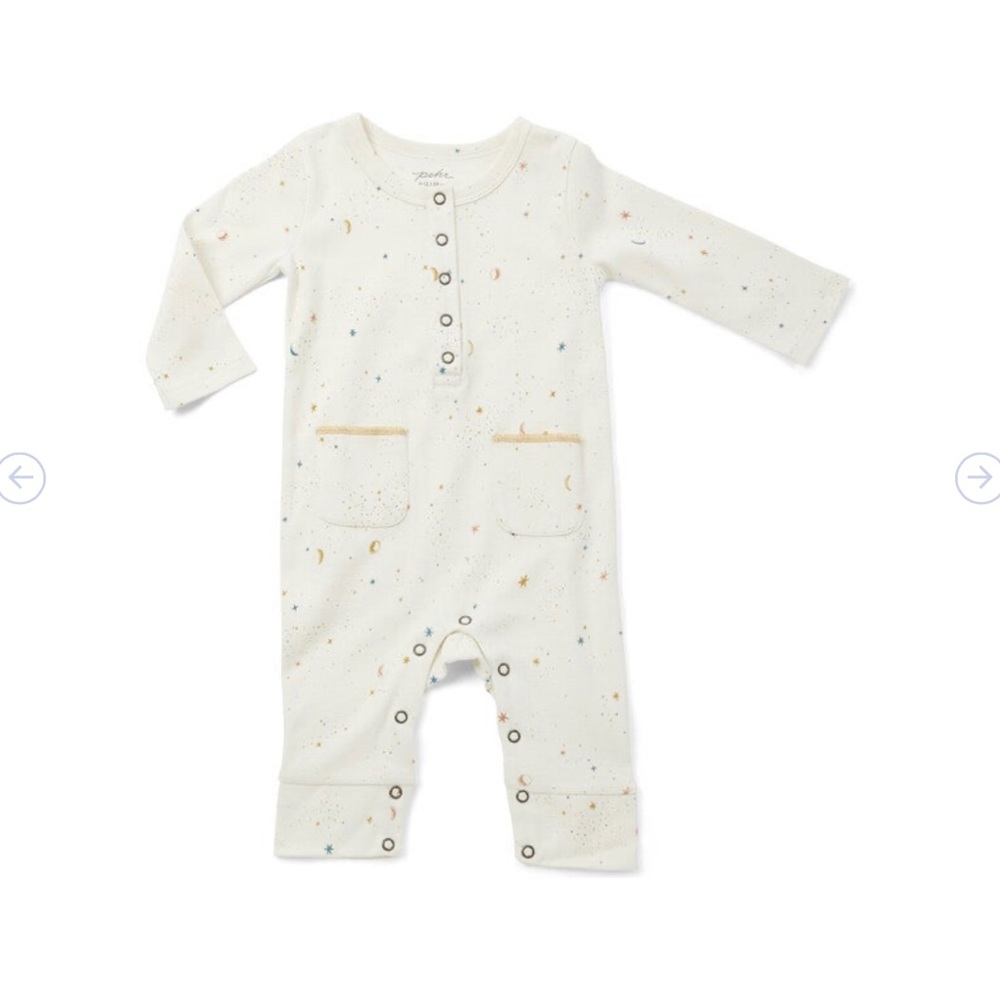 Pehr Celestial Romper 0-3mo